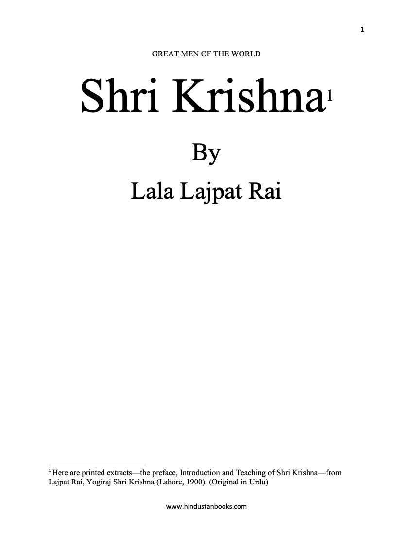 Shri Krishna