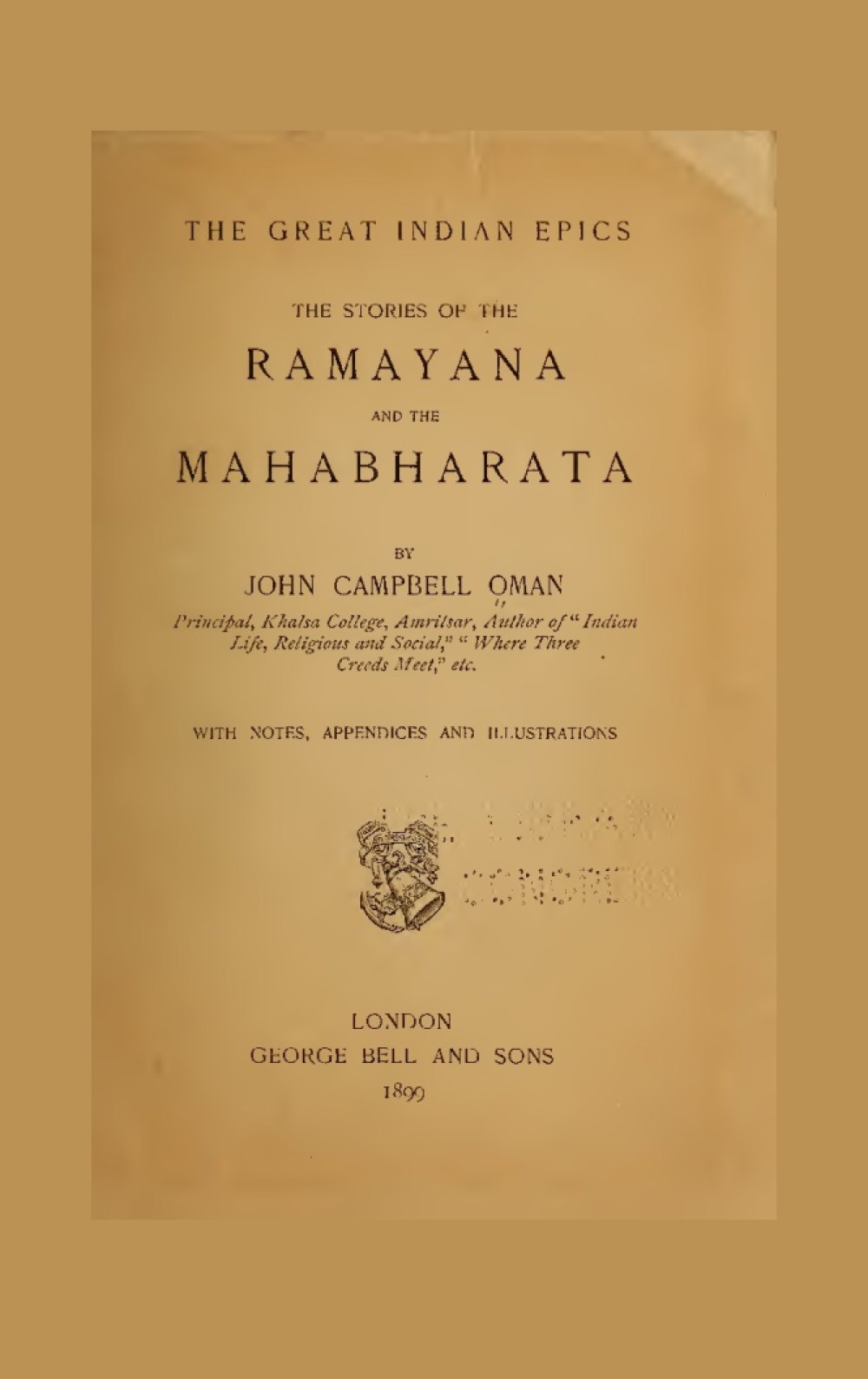 The Great Indian Epics — Ramayana and Mahabharata